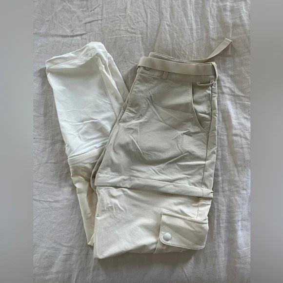 Outdoor Voices Cream Track Pants - Picture 3 of 4